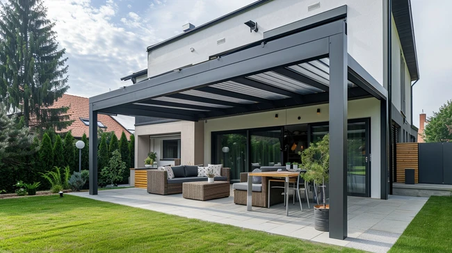 BT Haus - Znojmo, hliníkové pergoly a přístřešky, bioklimatické pergoly BT Haus - Znojmo, hliníkové pergoly a přístřešky, bioklimatické pergoly